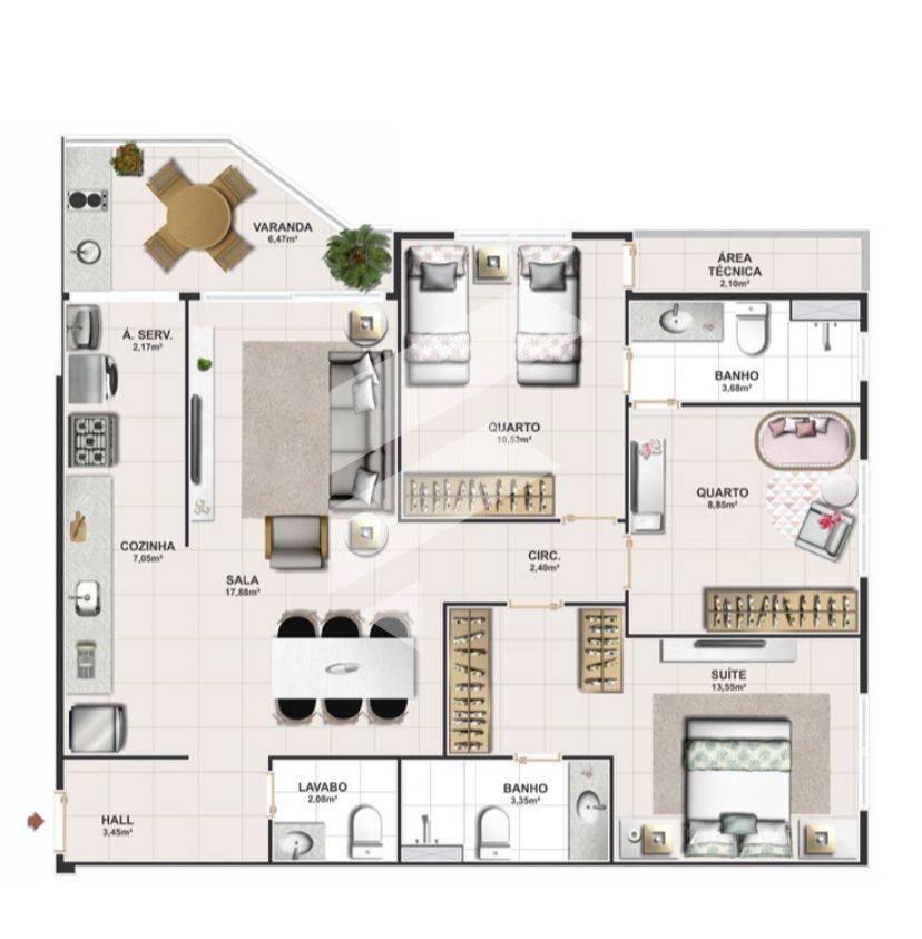 Grande Oportunidade de 94m² em Santa Lúcia, Vitória - França Consultoria Imobiliária