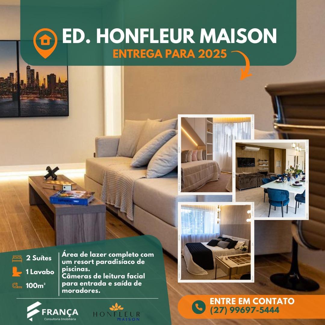 Oportunidade de 2 quartos no Condomínio Honfleur, Enseada do Suá - França Consultoria Imobiliária